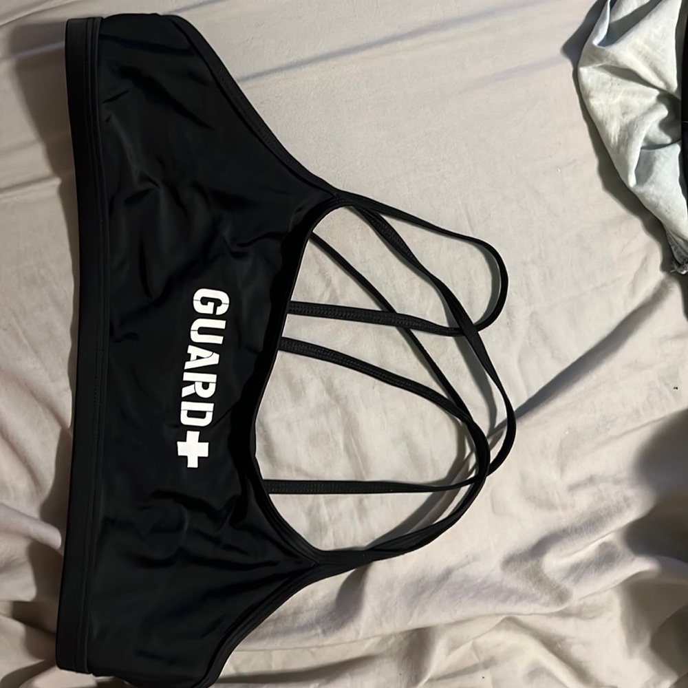 crisscross lifeguard top